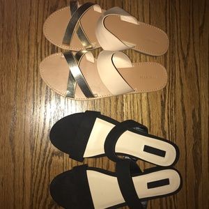 XXI slide sandal bundle
